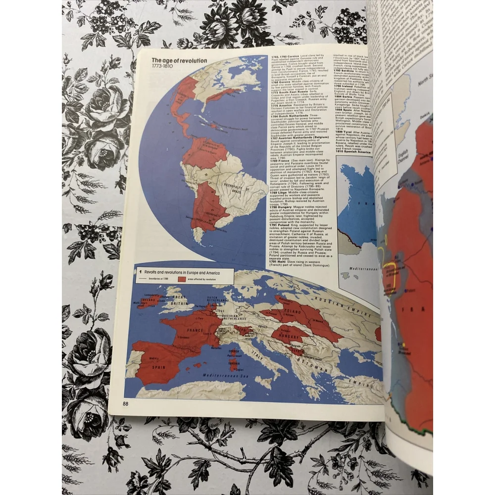 The Times Concise Atlas Of World History Revised Edition 1988